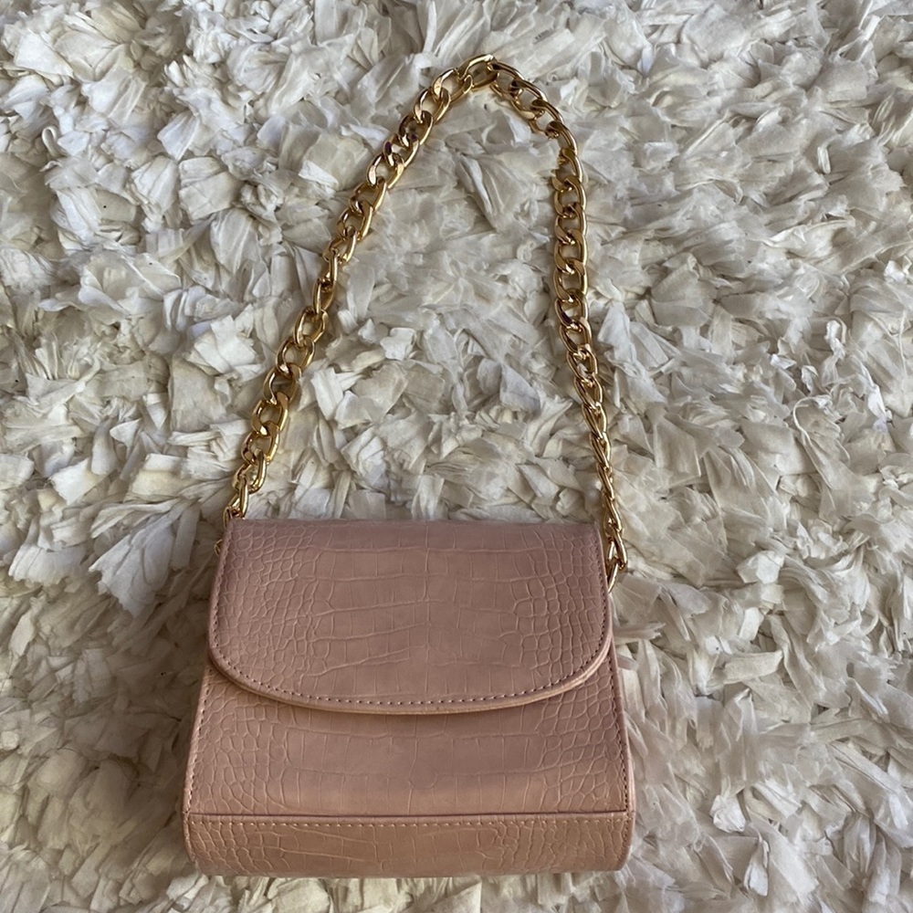 Fashion nova shoulder bag chain purse